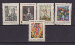 CZECHOSLOVAKIA  - 1966 Art Set Never Hinged Mint - Ungebraucht