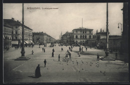 AK München, Partie In Der Ludwigsstrasse  - Muenchen