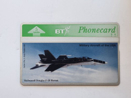 United Kingdom-(BTG-321)-Military Aircraft Of USA-(1)-(300)(5units)(406B58332)(tirage-600)price Cataloge-10.00£-mint - BT Allgemeine