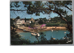 ILE DE BREHAT 22 - L'Ile Des Fleurs Et Des Rochers Roses Le Port Clos Bateau Peniche Voilier 1980 - Ile De Bréhat