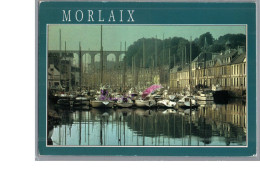 MORLAIX 29 - La Bassin à Flot Et La Manufacture De Tabac 1993Pont Bâteau Voilier - Morlaix