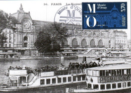 CARTE MAXIMUM 1986 MUSEE D'ORSAY - 1980-1989