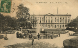 BORDEAUX - Jardin De La Mairie - Bassin - Animé - Bordeaux