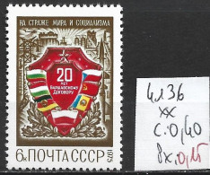 RUSSIE 4136 ** Côte 0.40 € - Nuevos