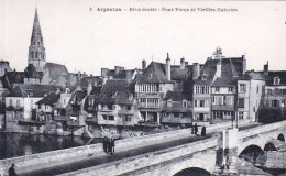 36 - Indre - ARGENTON Sur CREUSE - Rive Droite - Pont Vieux Et Vieilles Galeries - Other & Unclassified