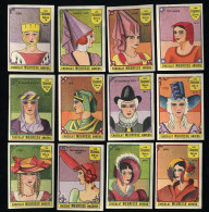 Meurisse - Ca 1930 - 79 - Les Chapeaux, Ladies Hats, Fashion - Full Serie - Sonstige & Ohne Zuordnung