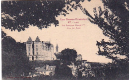 64 - PAU - Le Chateau Henri IV  - Vue Du Parc - Pau