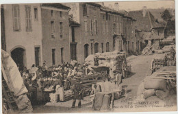 CPA - 46 - SAINT CERE - Trieuses De Noix - Rue Du Sol De Tremeille - Belle Animation - 1926 - Saint-Céré