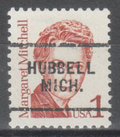 USA Precancel Vorausentwertungen Preo Locals Michigan, Hubbell 703 - Precancels