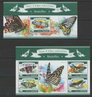 Ml651 2015 Maldives Fauna Indian Subcontinent Insect Butterflies Kb+Bl Mnh - Butterflies