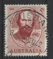 Australia 1962 J.M. Douall Stuart Y.T. 278 (0) - Usati