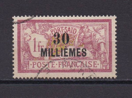 PORT SAID 1921 TIMBRE N°57 OBLITERE - Used Stamps