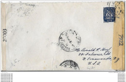 16 - 3 - Enveloppe Envoyée Du Portugal Aux USA 1944 - Censure - WW2