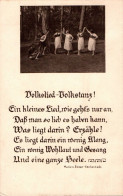 H1894 - Marie Von Ebner Eschenbach - Volkslied Volkstanz - G. Mentzel Lauban In Schlesien - Musica E Musicisti