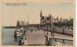 104-Antwerpen-Anvers Aanlegplaats En Steen Le Débarcadère Et Le Steen - Antwerpen