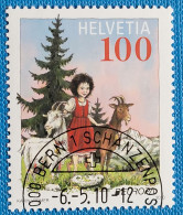 2010 Zu 1351 / Mi 2157 / YT 2079 EUROPA Heidi Obl. - Used Stamps