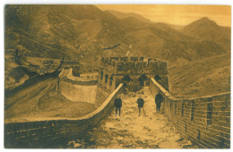 CH 35 - 22781 The Great Wall, China - Old Postcard - Used - 1912 - Cina