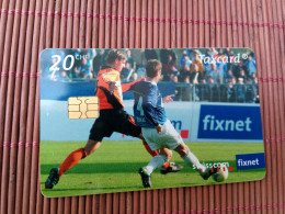 Phonecard Football 20 CHF Used Rare - Switzerland