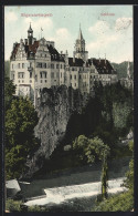 AK Sigmaringen, Schloss Und Wehr Aus Der Vogelschau  - Andere & Zonder Classificatie