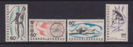 CZECHOSLOVAKIA  - 1967 Sports Events Set Never Hinged Mint - Unused Stamps