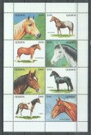 Nw0638 Guyana Horses Fauna Domestic Farm Animals 1Kb Mnh - Cavalli