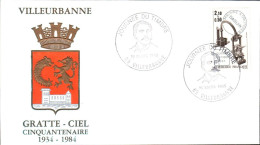 JOURNEE DU TIMBRE 1985  VILLEURBANNE - Commemorative Postmarks