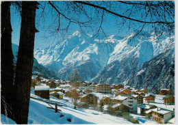 GRACHEN   WEISSHORN, BRUNEGGHORN, BISHORN      (VIAGGIATA) - Grächen