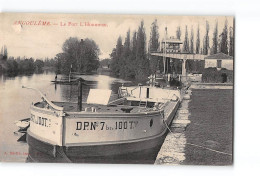 ANGOULEME - Le Port L'Houmeau -rès Bon état - Angouleme