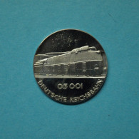 Medaille Deutsche Reichsbahn Lokomotive O5 001 PP (M5371 - Zonder Classificatie