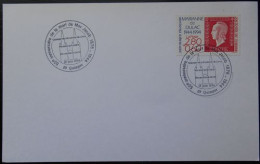Q01 Cachet Temporaire Quimper 50 Anniversaire De La Mort De Max Jacob 18 Juin 1994 - Manual Postmarks
