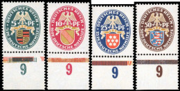 Deutsches Reich, 1926, 398-401 UR, Postfrisch - Sonstige & Ohne Zuordnung