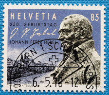 2010 Zu 1356 / Mi 2153 / YT 2084 J. P. Hebel Obl. - Used Stamps