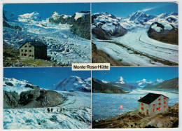 ZERMATT   MONTE  ROSA   -HUTTE        (VIAGGIATA) - Zermatt