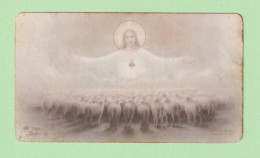 SANTINO:  P. ANGELO  PILLA  MARIANISTA  -  ORDINATO  SACERDOTE  A  FRIBURGO  -  Mm. 60x104 - Santini