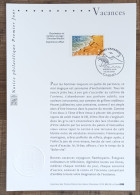 FDC Sur Document - YT N°3399 - VACANCES - 2001 - 2000-2009