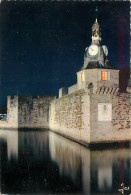 CONCARNEAU La Tour De L Horloge Illuminee 10(scan Recto Verso)MF2761 - Concarneau