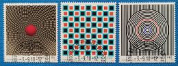 2010 Zu 1362-64 / Mi 2164-66 / YT 2089-91 ART Obl. - Used Stamps