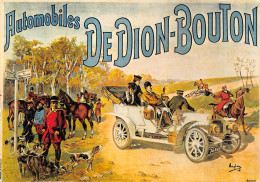 DE DION BOUTON Automobile Voiture  PUB Publicité  2 (scan Recto Verso)MF2762UND - Werbepostkarten