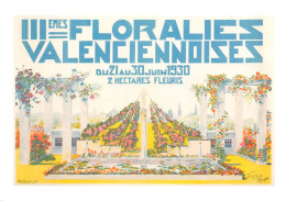 VALENCIENNES  3e FLORALIES Valenciennoises PUB Publicité  32 (scan Recto Verso)MF2762UND - Valenciennes