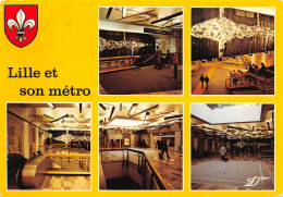 LILLE  Intérieur Du Métro  40 (scan Recto Verso)MF2762VIC - Lille