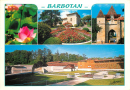 BARBOTAN LES THERMES L Eglise Le Jardin Des Lotus 25(scan Recto Verso)MF2764 - Barbotan