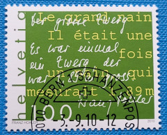 2010 Zu 1365 / Mi 2171 / YT 2097 Franz Hohler Obl. - Used Stamps