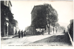 CPA Carte Postale / 69 Rhône, Tarare / C. Brignon, Édit. / Avenue De La Gare Et Rue Boucher-de-Perthes. - Tarare