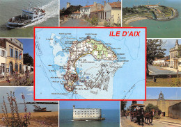 ILE D' AIX  Carte Plan Map  Cartographie  32 (scan Recto Verso)MF2764UND - Fouras-les-Bains