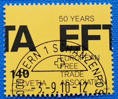 2010 Zu 1366 / Mi 2172 / YT 2098 50 Ans EFTA Obl. - Used Stamps