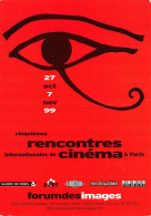 PARIS 01 Forum Des Images Porte St Eustache CINEMA  39 (scan Recto Verso)MF2766TER - Paris (01)