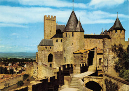 CARCASSONNE  Vue Générale Porte D'aude  27 (scan Recto Verso)MF2766UND - Carcassonne