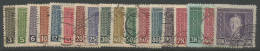 Bosnia Bosnien K.u.K. Austria Hungary Mi.124/41 Complete Set Used 1917 - Bosnie-Herzegovine