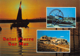 11 Aude SAINT PIERRE SUR MER Table D'orientation Et Hotel Des Isards  7 (scan Recto Verso)MF2766VIC - Narbonne