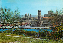 MARSEILLE La Cathedrale Et La Tour Du Fort St Jean 26(scan Recto Verso)MF2768 - Autres & Non Classés